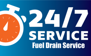 24/7 Fuel Drain Service